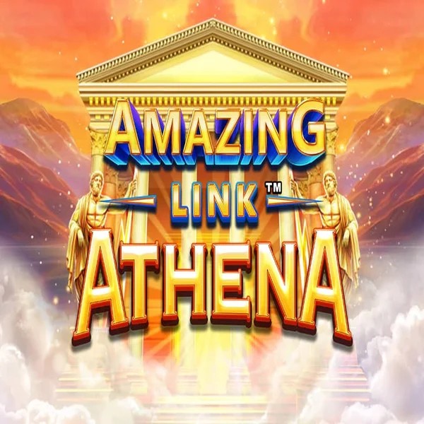 Amazing Link Athena slot logo by SpinPlay Games at Wazamba Casino