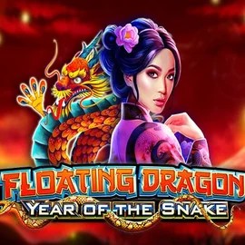 Floating Dragon Year of the Snake logo – Slots by Pragmatic Play at Wazamba Casino
