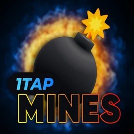 1Tap Mines game by Turbo Games – logo hosted on Wazamba Casino