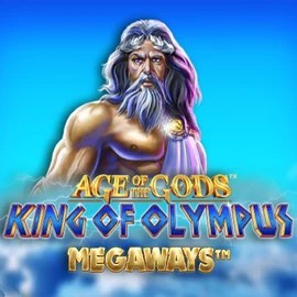 Age Of The Gods: King of Olympus Megaways logo by Origins at Wazamba Casino