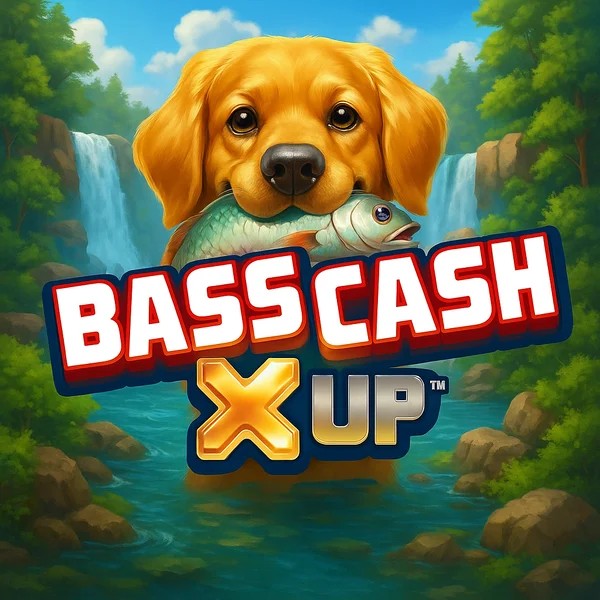 Bass Cash X UP game by Alchemy Gaming – logo hosted on Wazamba Casino