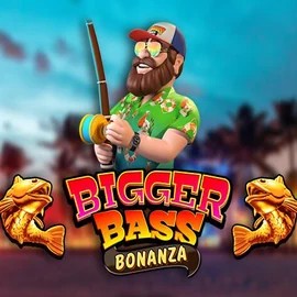 Bigger Bass Bonanza logo – Slots by Pragmatic Play at Wazamba Casino