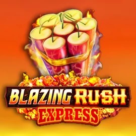 Blazing Rush Express logo by AreaVegas Wazamba Casino