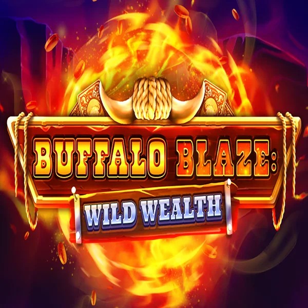 Buffalo Blaze Wild Wealth logo by OctoPlay at Wazamba Casino