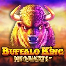 Buffalo King Megaways logo by Pragmatic Play at Wazamba Casino