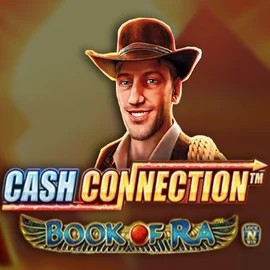 Cash Connection Book Of Ra slot visual from Novomatic available on wazambakazino.com