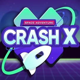 Enjoy Crash X by Turbo Games – logo hosted on wazambakazino.com