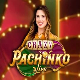 Official Live Casino logo: Crazy Pachinko by Evolution at Wazamba Casino