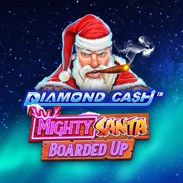 Diamond Cash Mighty Santa Boarded Up – slot by Greentube, featured at wazambakazino.com