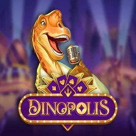 Dinopolis slot logo by Push Gaming at Wazamba Casino
