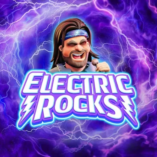 Electric Rocks logo by Inspired Gaming at Wazamba Casino