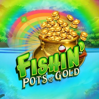 Fishin Pots Of Gold casino game by Gameburger Studios – featured logo at Wazamba Casino