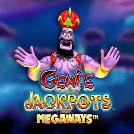 Official Jackpots logo: Genie Jackpots Megaways by Blueprint Gaming at Wazamba Casino