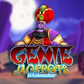 Genie Jackpots Wishmaker online game logo by Blueprint Gaming on wazambakazino.com