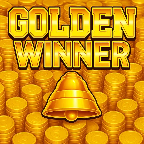 Golden Winner slot logo by Inspired Gaming at Wazamba Casino