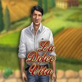 La Dolce Vita by Gamomat, showcased at wazambakazino.com – game logo