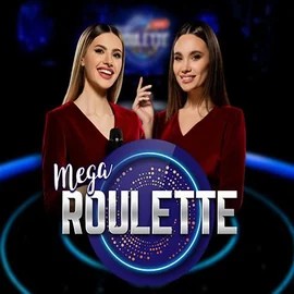 Official Live Casino logo: Mega Roulette by Pragmatic Play at Wazamba Casino