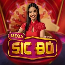 Mega Sic Bo online game logo by Pragmatic Play on wazambakazino.com