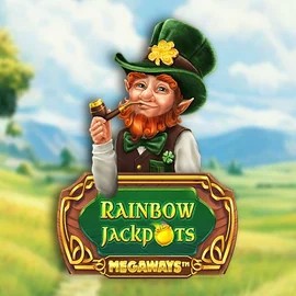 Rainbow Jackpots Megaways logo – Jackpots by Red Tiger Gaming at Wazamba Casino