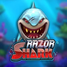 Official Slots logo: Razor Shark by Push Gaming at Wazamba Casino