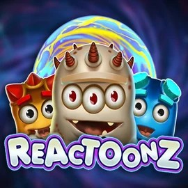 Official Slots logo: Reactoonz by Play’n GO at Wazamba Casino