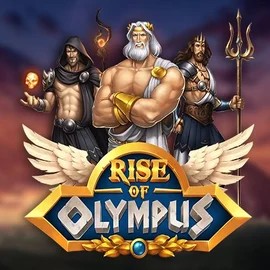 Slots logo of Rise of Olympus from Play’n GO at Wazamba Casino