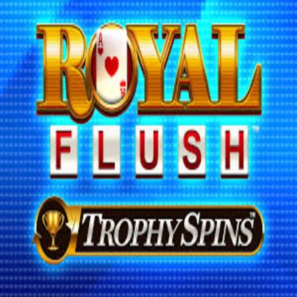 Royal Flush Trophy Spins casino game by Greentube – featured logo at Wazamba Casino