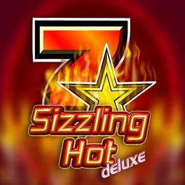 Sizzling Hot Deluxe game by Novomatic – logo hosted on Wazamba Casino