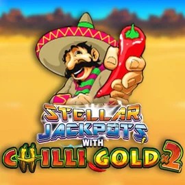 Stellar Jackpots with Chilli Gold x2 slot logo by Lightning Box Game at Wazamba Casino