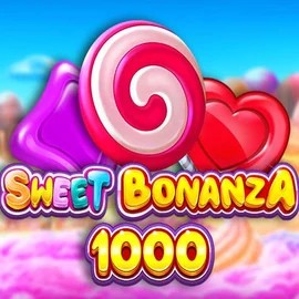 Sweet Bonanza 1000 casino game by Pragmatic Play – featured logo at Wazamba Casino
