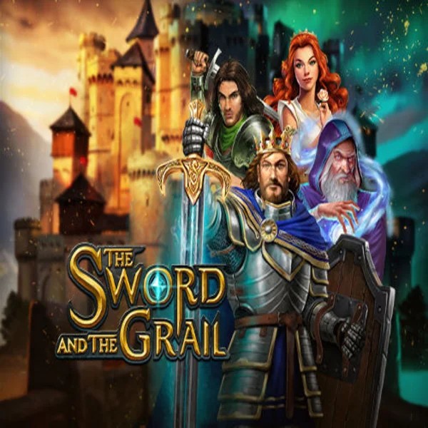 The Sword and the Grail logo by Play’n GO Wazamba Casino