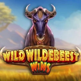 Wild Wildebeest Wins logo by Pragmatic Play at Wazamba Casino