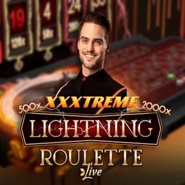 XXXtreme Lightning Roulette logo – Live Casino by Evolution at Wazamba Casino